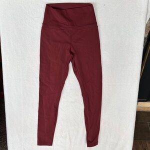 CRZ YOGA Maroon Leggings